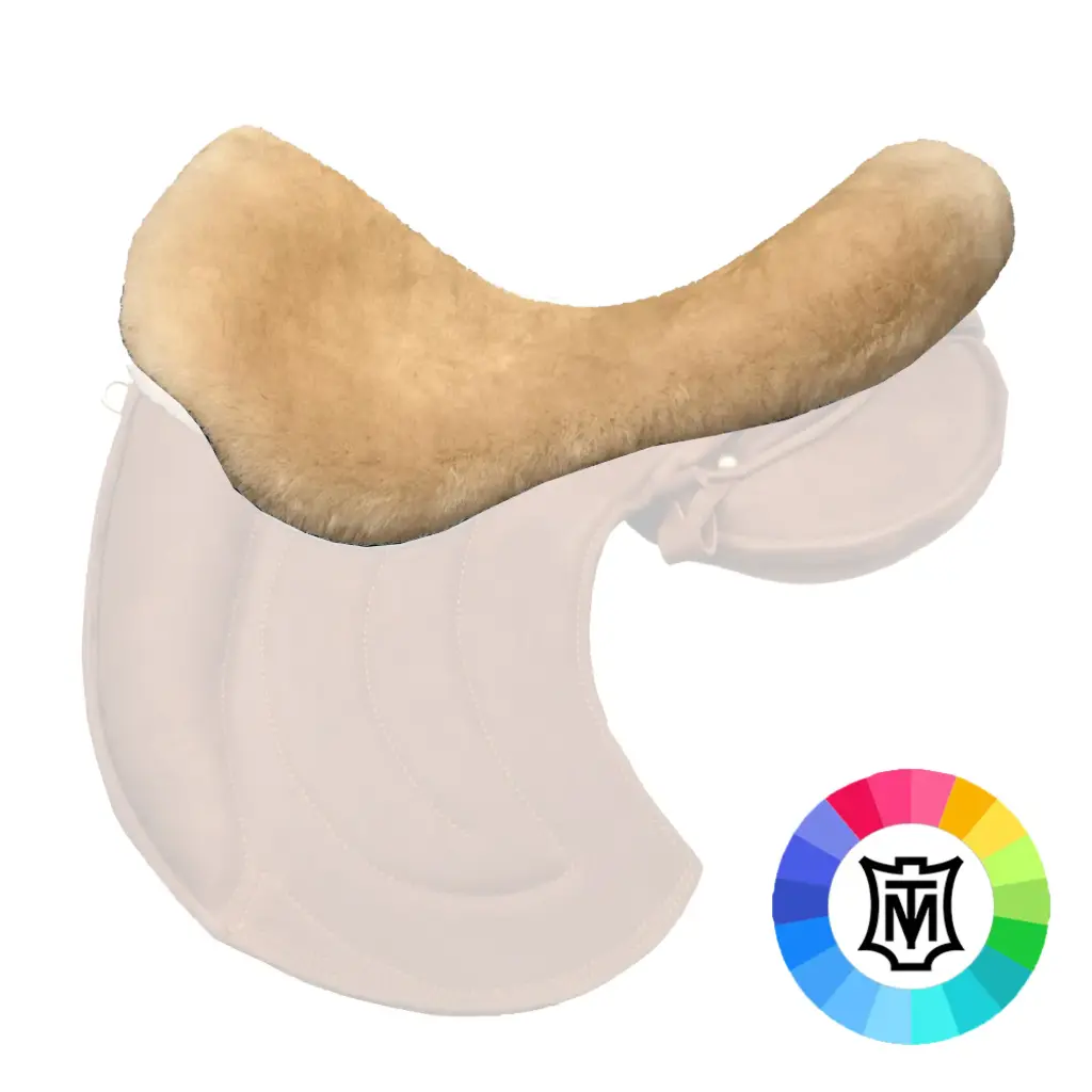 Lammfell Sitzbezug für einen Signum Maßsattel konfigurieren 