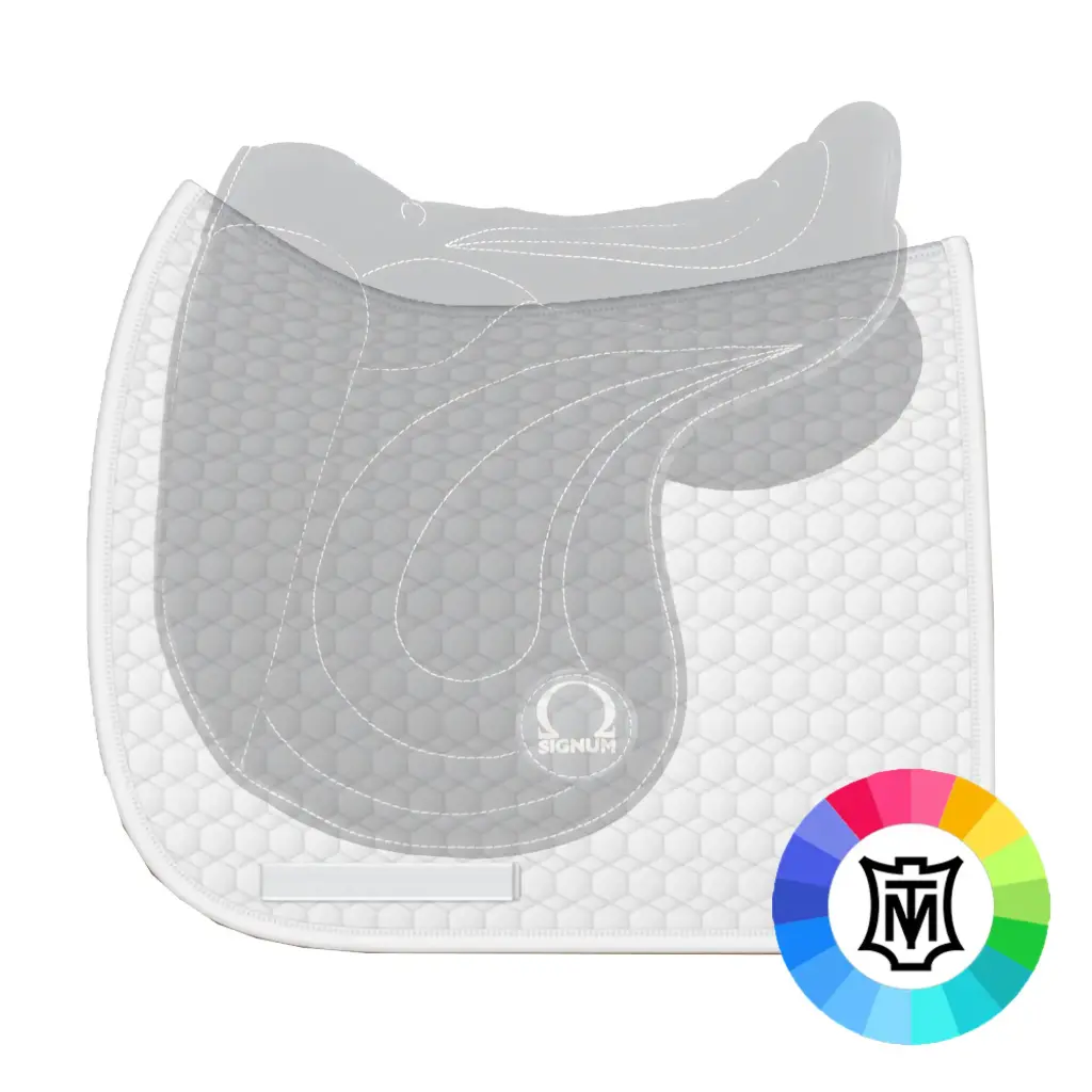 Mattes Steppstoff Sattelunterlage für ein SIGNUM Reitpad & PADDLE® konfigurieren
