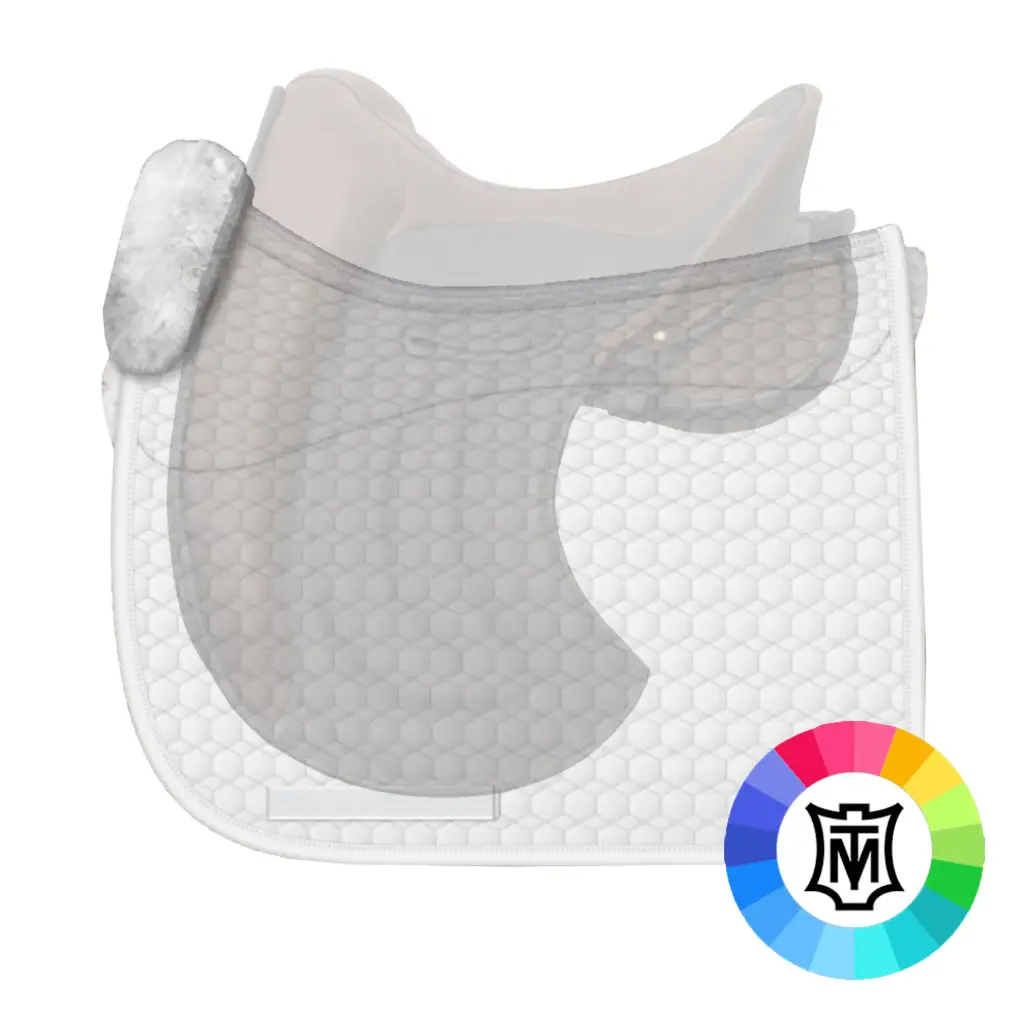 Configurer le tapis Mattes en peau d’agneau pour une selle sur mesure SIGNUM