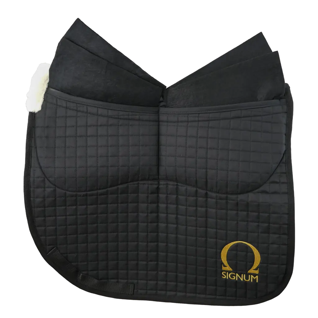 Saddle Pad with Padding Pockets & Inserts