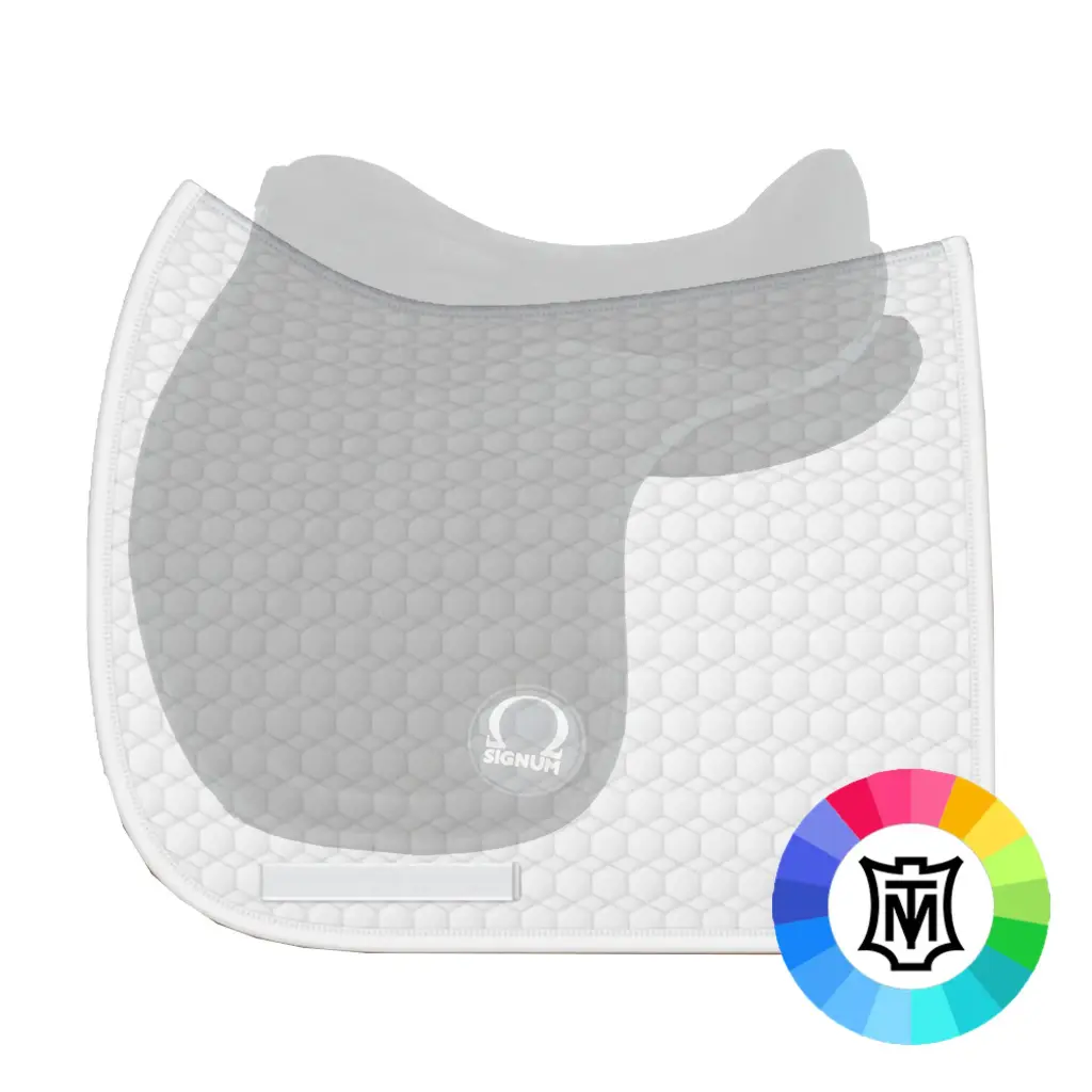 Configure Slim & Short-PADDLE® quilted fabric saddle cloth