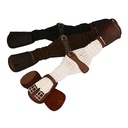 Sottopancia in corda con copri fibbie