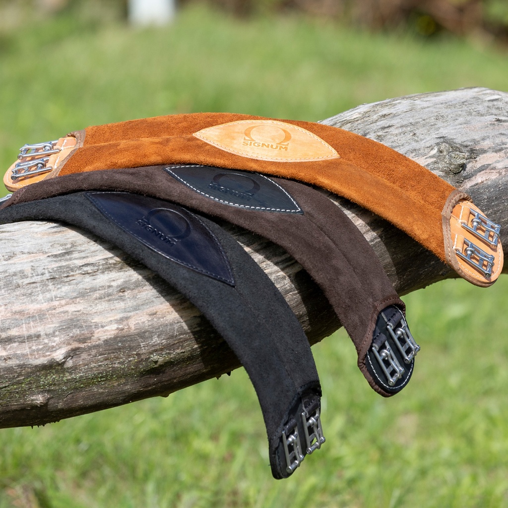 Weicher Sattelgurt aus Wildleder