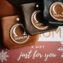 Leckerlibeutel aus Leder mit Gürtelclip