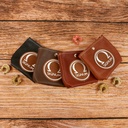 Leckerlibeutel aus Leder mit Gürtelclip