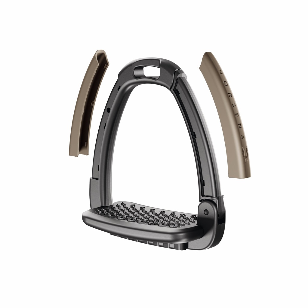 Set da 4 copri staffe intercambiabili Horsena POLY TECH