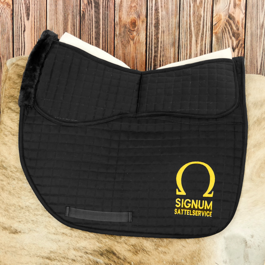 Signum Schabracke mit Polstertaschen & Filzeinlagen
