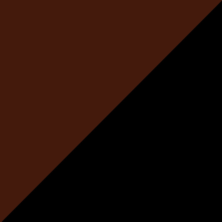 Farbe Leder: Bikolor Schoko / Schwarz