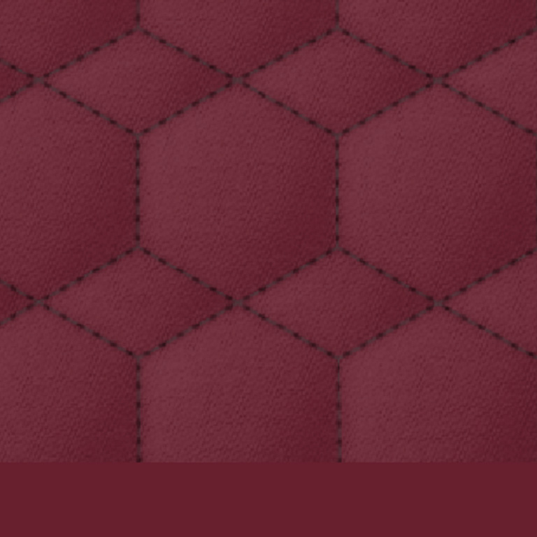 Couleur du Tissu Matelassé: Bordeaux