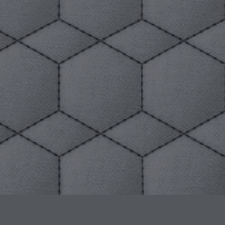 Farbe Steppstoff: Grau