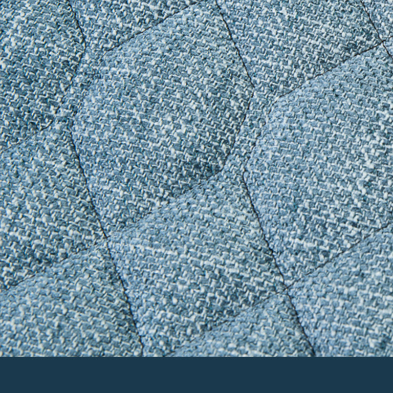Color del Tejido Acolchado: Evening Blue