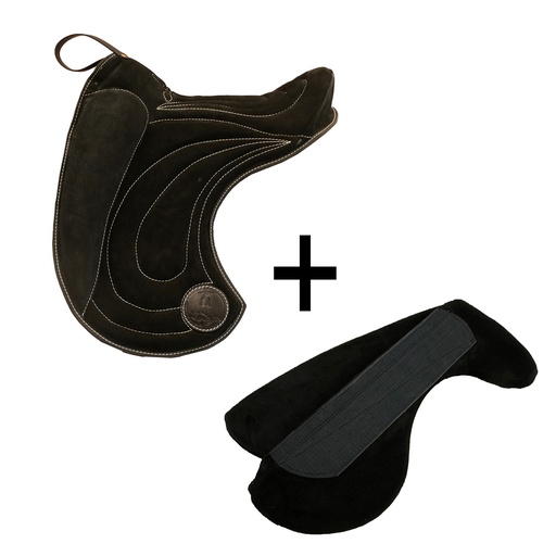 Kenzie Dysli Silla Sudadero Doma & Cojines de Velcro – pack